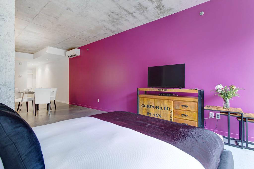 Loft4U Apartments By Corporatestays Монреал Стая снимка