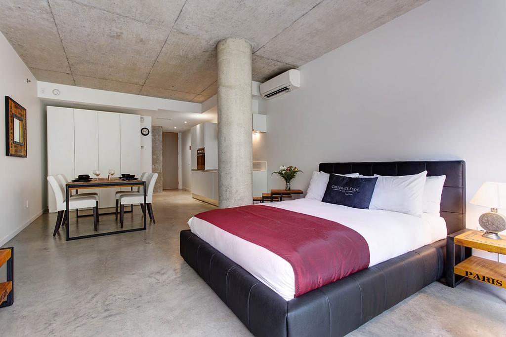 Loft4U Apartments By Corporatestays Монреал Стая снимка